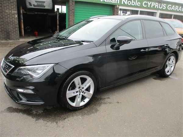 Black Used 2019 Seat Leon ST FR Estate | £11,499 (Fair price) - Image 1/1