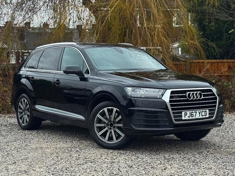 Black Used 2017 Audi Q7 S-Line SUV | £18,000 (Good price) - Image 1/3