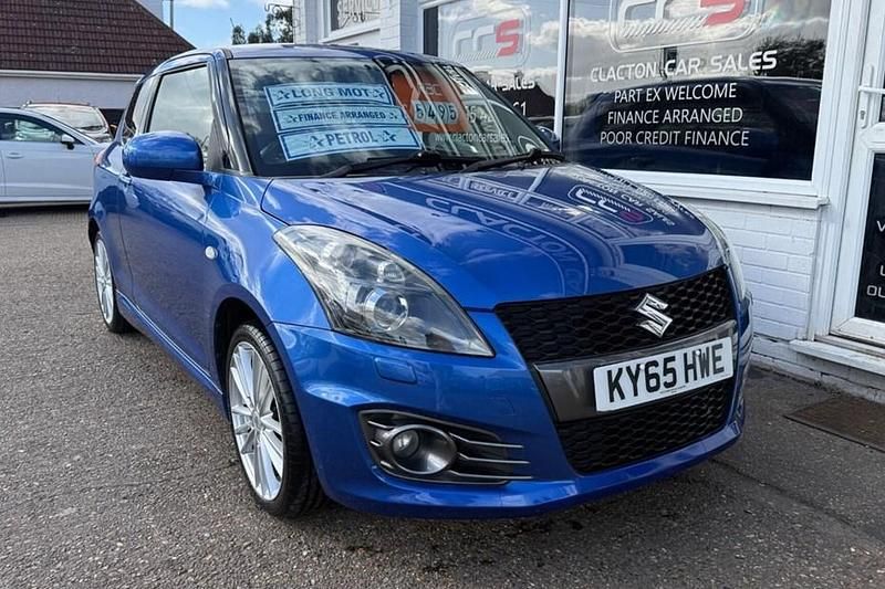 Used Suzuki Swift Sport 2015 Blue Hatchback