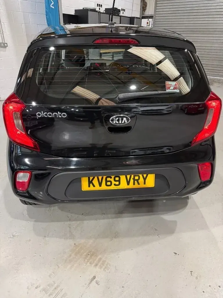 Used Kia Picanto 66 HP (48 kW) 2019 Black Hatchback