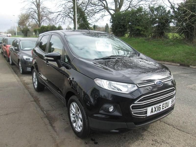 Used Ford Ecosport Zetec 112 HP (82 kW) 2016 Black SUV