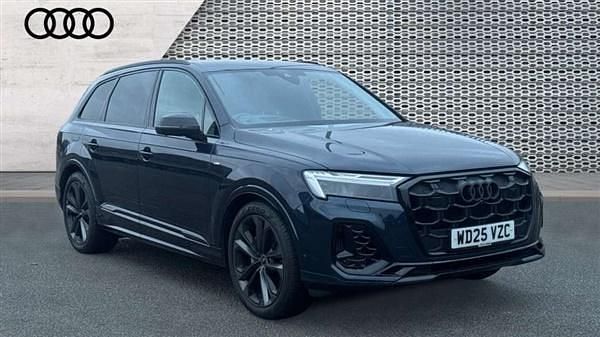 Blue Used 2025 Audi Q7 Black Edition SUV | £60,102 (Expensive) - Image 1/4