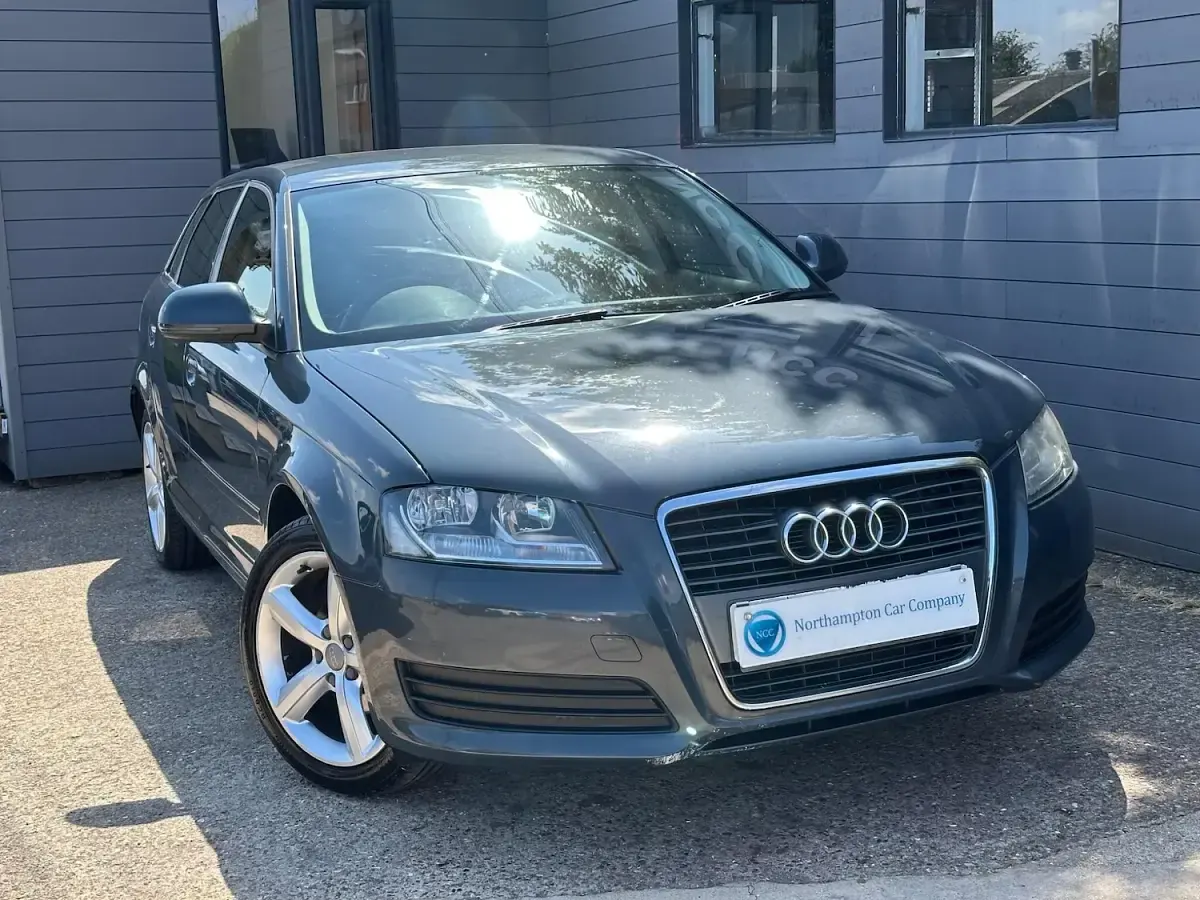 Used Audi A3 102 HP (75 kW) 2009 Grey Hatchback