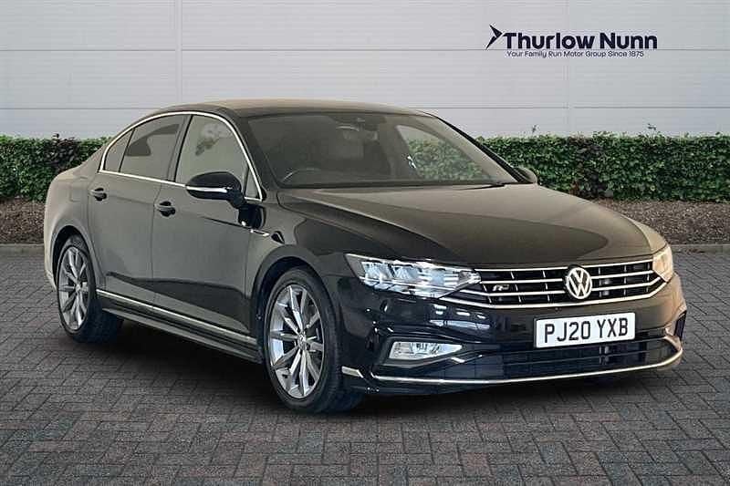 Black Used 2020 VW Passat R-line Sedan | £17,440 (Fair price) - Image 1/4