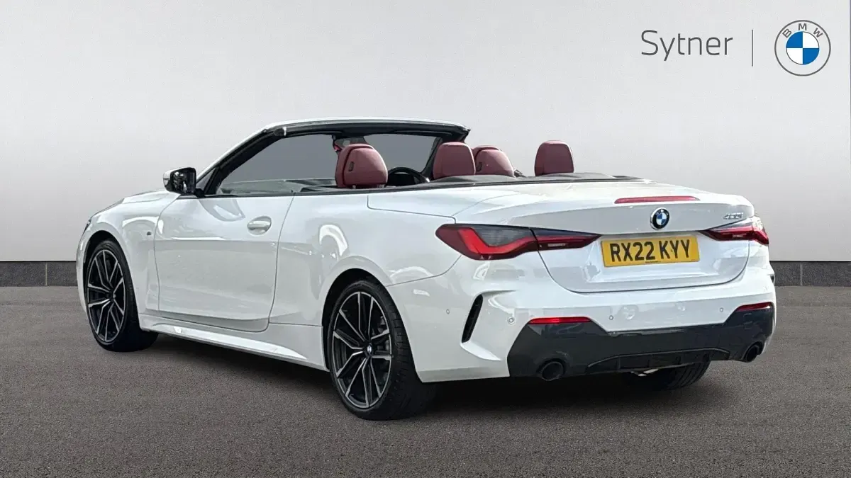 Usado BMW 420 M Sport 181 CV (133 kW) 2022 Blanco Descapotable