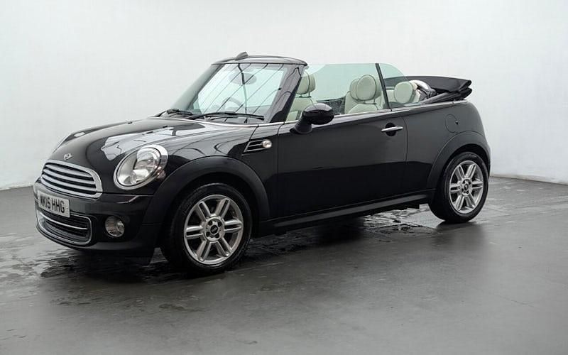 Used Mini Cooper Cabriolet 122 HP (89 kW) 2015 Black Cabriolet