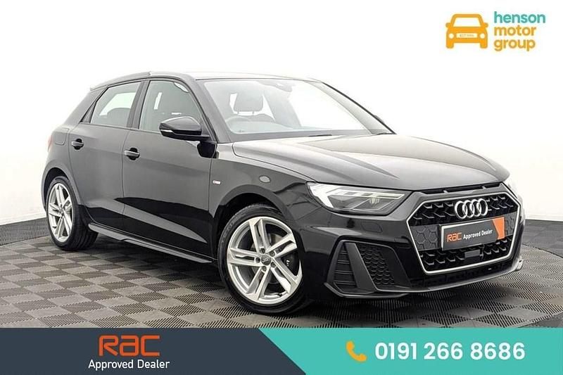 Black Used 2019 Audi A1 S-Line Hatchback | £13,199 (Fair price) - Image 1/4