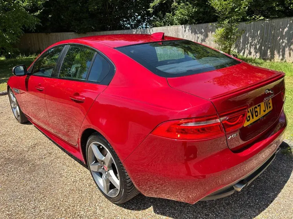 Used Jaguar XE R-Sport 2018 Red Sedan
