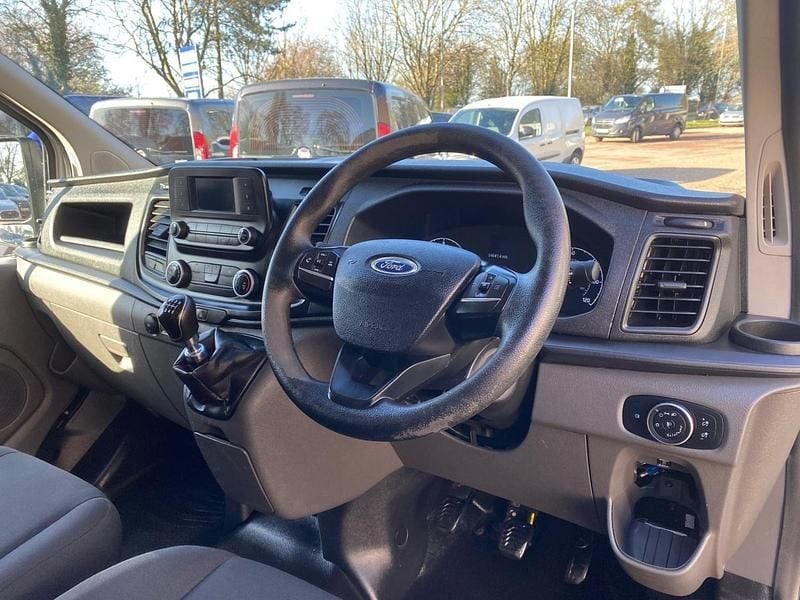 Used Ford Transit Custom 130 HP (95 kW) 2021 White Van