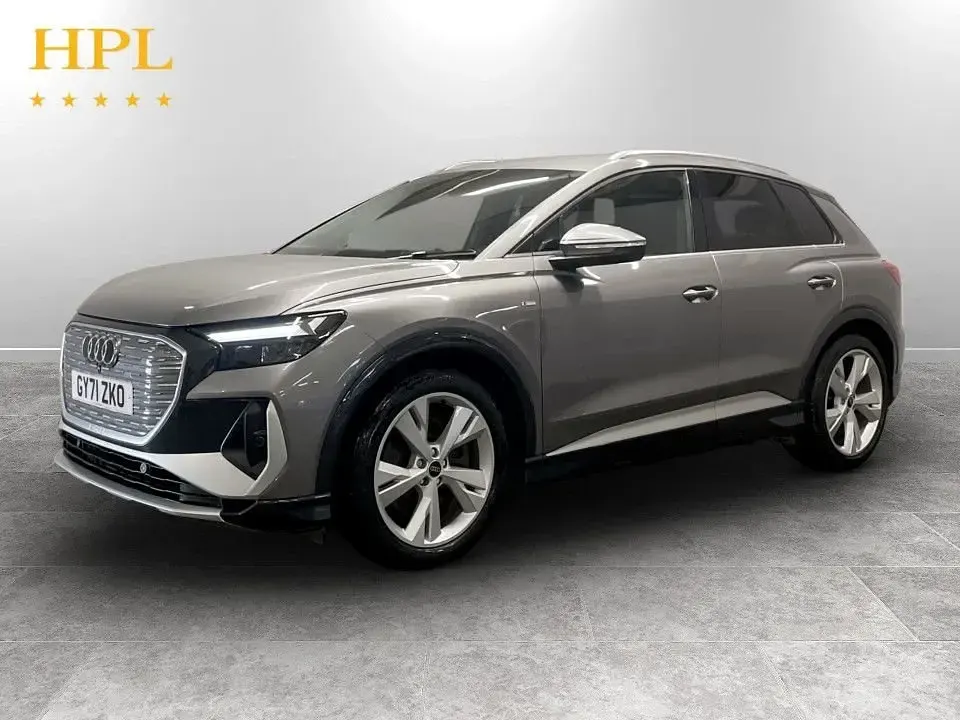 Used Audi Q4 e-tron S-Line 219 kW (299 HP) 2022 Grey SUV