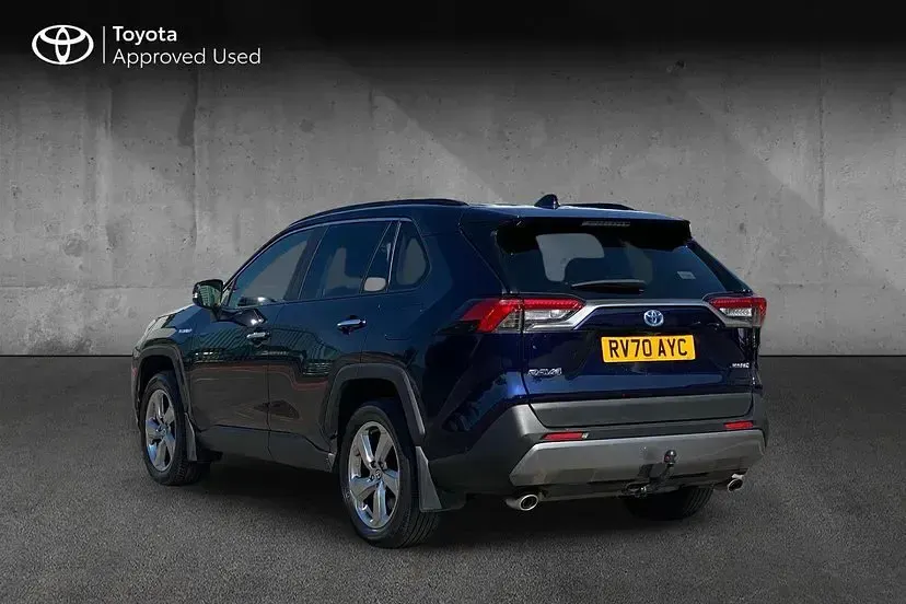 Used Toyota RAV4 Hybrid 222 HP (163 kW) 2020 Blue SUV
