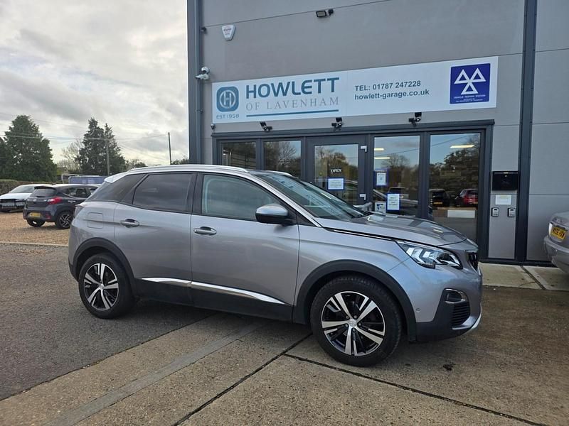 Grey Used 2018 Peugeot 3008 Allure Hatchback | £10,995 (Fair price) - Image 1/4