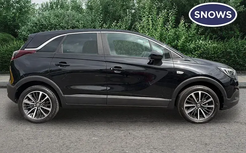 Used Vauxhall Crossland X Elite 131 HP (96 kW) 2020 Black SUV