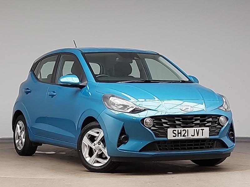 Used Hyundai i10 SE 84 HP (61 kW) 2021 Blue Hatchback