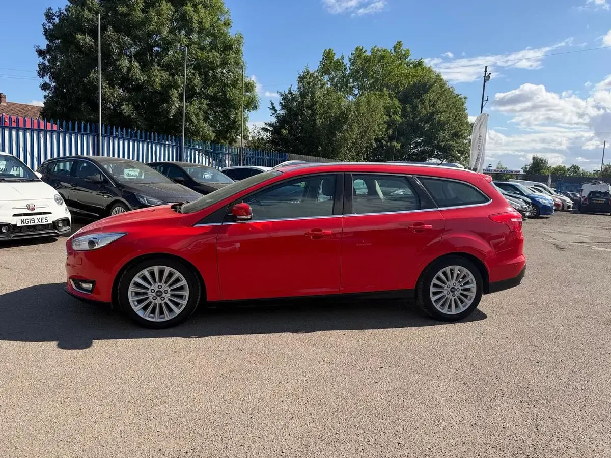 Used Ford Focus Titanium X 2018 Red Estate