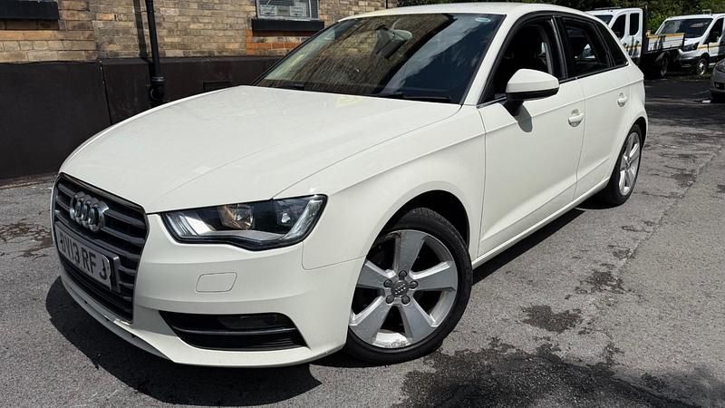 White Used 2013 Audi A3 Sport Hatchback | £6,499 (Fair price) - Image 1/4