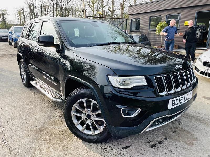 Used Jeep Grand Cherokee Limited 243 HP (178 kW) 2015 Black SUV