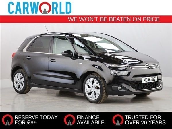 Black Used 2016 Citroën C4 Picasso Exclusive MPV | £7,400 (Fair price) - Image 1/1