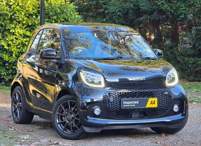 Black Used 2021 Smart ForTwo Electric Drive Brabus Coupe | £10,800 (A bit pricey) - Image 1/4