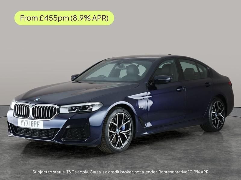 Used BMW 545e M Sport 2021 Blue Sedan