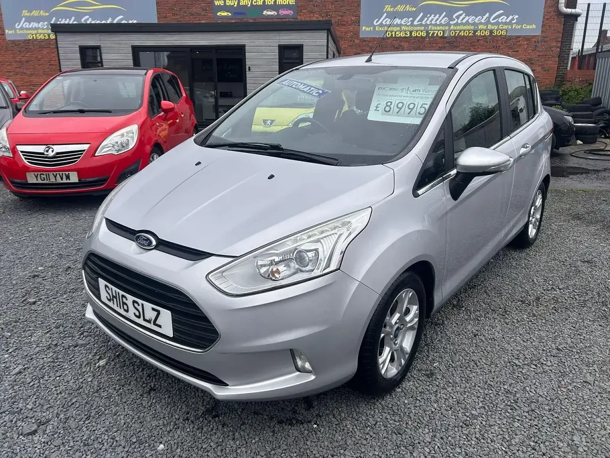 Used Ford B-MAX Zetec 105 HP (77 kW) 2016 Silver MPV