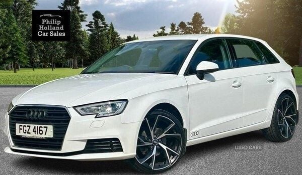 White Used 2017 Audi A3 Business Hatchback | £11,295 (Fair price) - Image 1/4