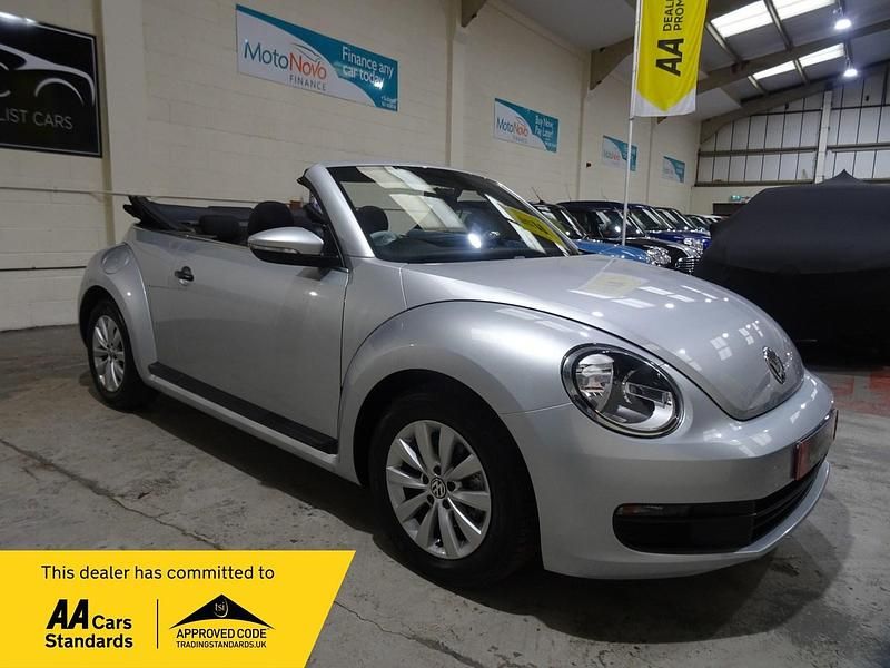 Silver Used 2014 VW Beetle Cabriolet | £10,750 (Fair price) - Image 1/4