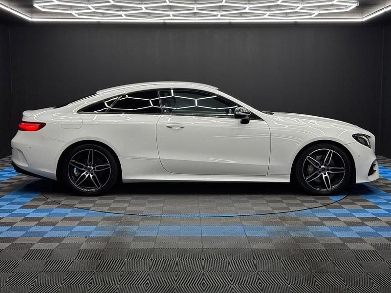 Used Mercedes E220 AMG line 2017 White Coupe