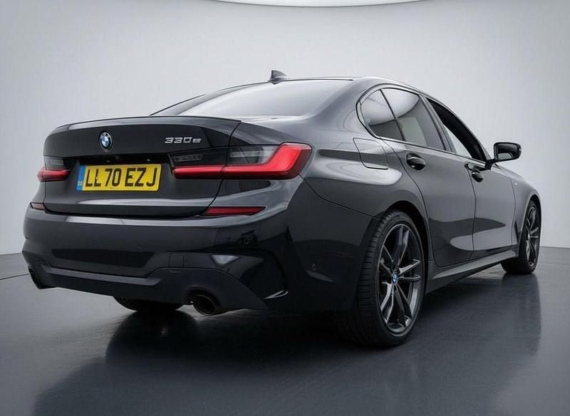Used BMW 330e M Sport 2020 Black Sedan