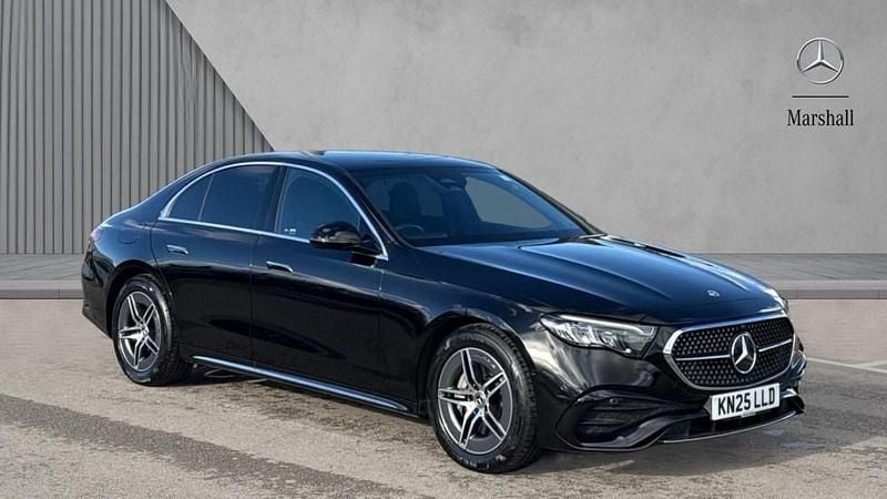 Used Mercedes E200 AMG line 204 HP (150 kW) 2025 Black Sedan