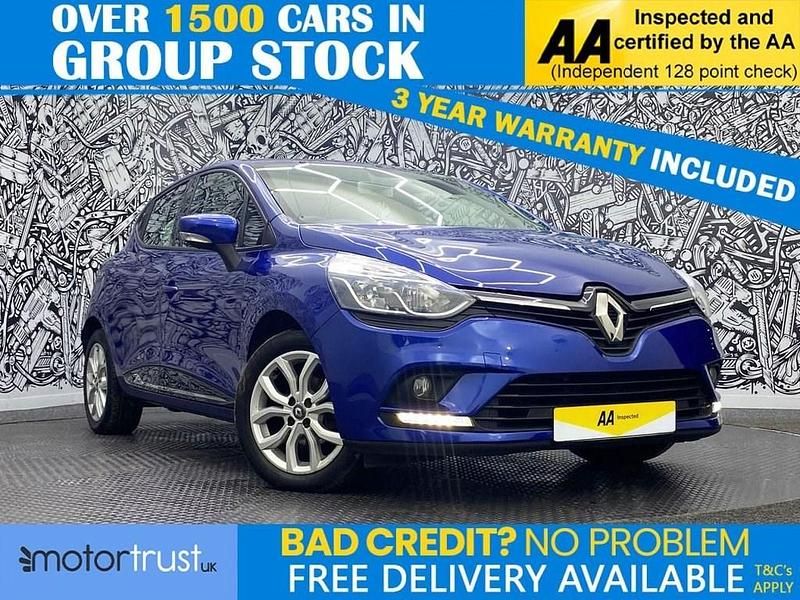 Used Renault Clio IV Dynamique 90 HP (66 kW) 2017 Blue Hatchback