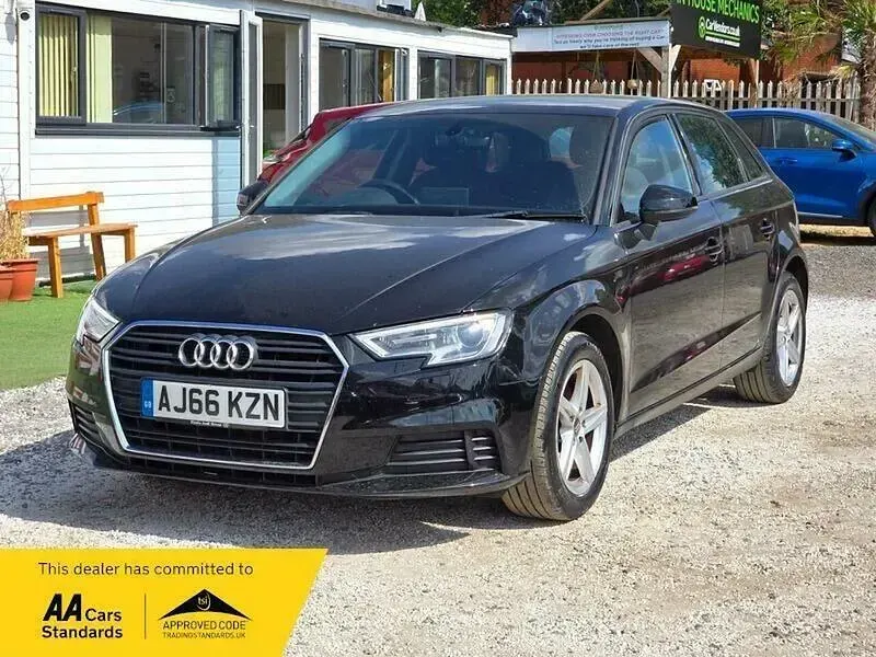 Used Audi A3 Sportback 2017 Black Hatchback