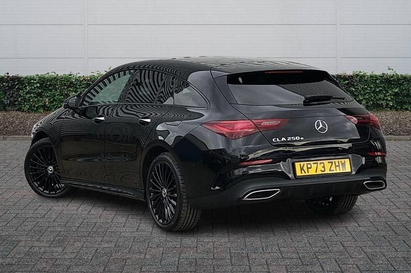 Used Mercedes CLA250e AMG Line Premium Plus 2023 Black Sedan