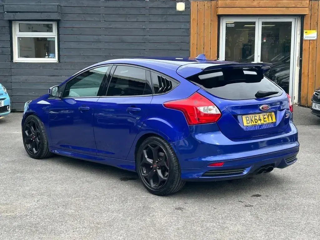 Used Ford Focus ST 2014 Blue Hatchback
