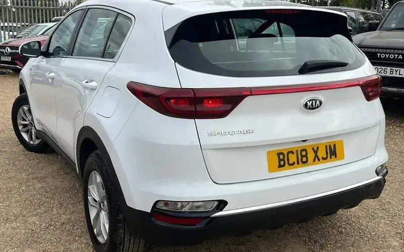 Used Kia Sportage 132 HP (97 kW) 2018 White SUV
