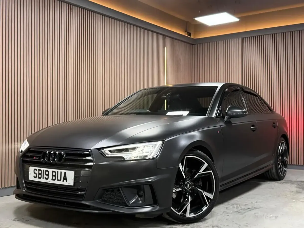 Used Audi A4 Black Edition 150 HP (110 kW) 2019 Black Sedan