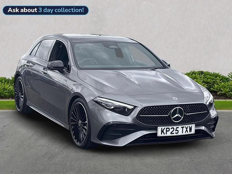 Grey Used 2025 Mercedes A180 AMG Line Premium Plus Hatchback | £29,245 - Image 1/4