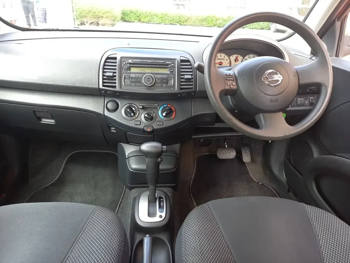 Used Nissan Micra Acenta 88 HP (64 kW) 2009 Red Hatchback