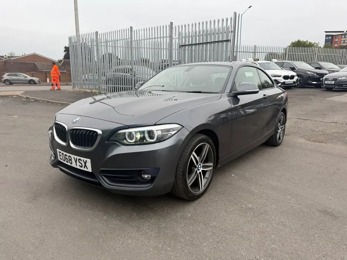 Used BMW 218 Sport Line 2018 Grey Coupe