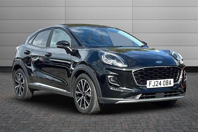 Agate black Used 2024 Ford Puma Gen-E Titanium Hatchback | £17,169 (Fair price) - Image 1/4