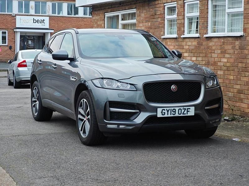 Grey Used 2019 Jaguar F-Pace R-Sport SUV | £13,990 (Super price) - Image 1/1