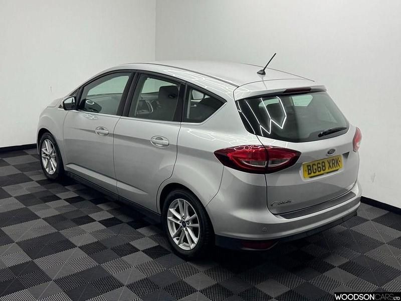 Used Ford C-MAX Zetec 120 HP (88 kW) 2018 Silver MPV