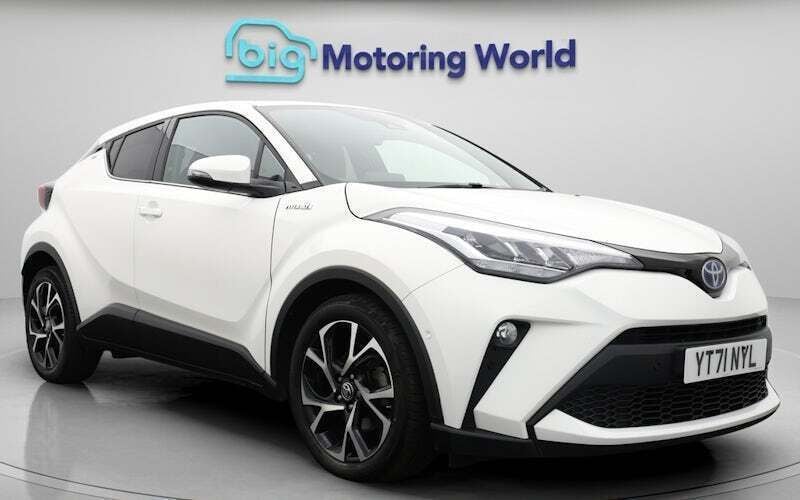 White Used 2021 Toyota C-HR Design SUV | £17,600 (Fair price) - Image 1/4