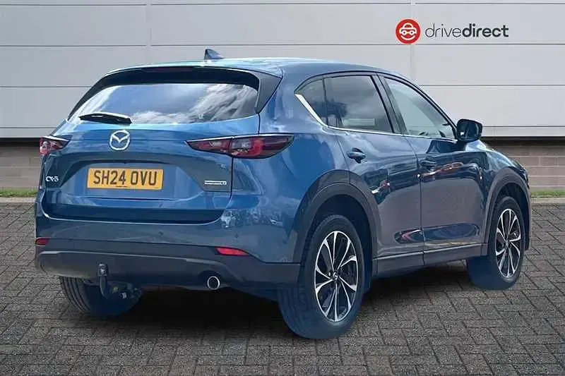 Used Mazda CX-5 Exclusive-Line 150 HP (110 kW) 2024 Blue SUV