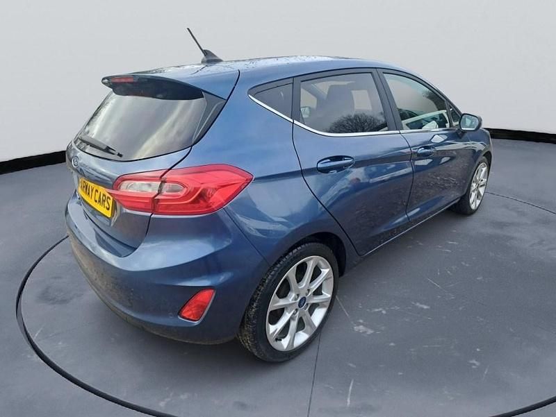 Used Ford Fiesta Titanium X 125 HP (91 kW) 2021 Blue Hatchback