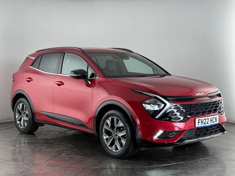 Red Used 2022 Kia Sportage GT-Line SUV | £21,350 (Good price) - Image 1/4