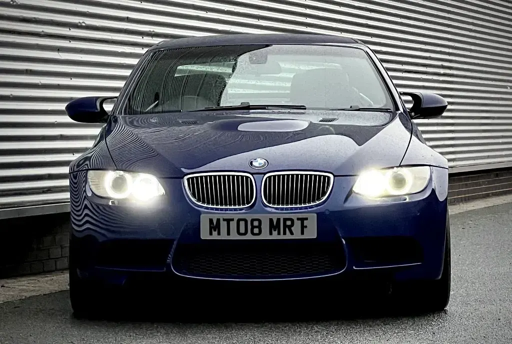 Begagnad BMW M3 Cabriolet Comfort Edition 2008 Blå Cab