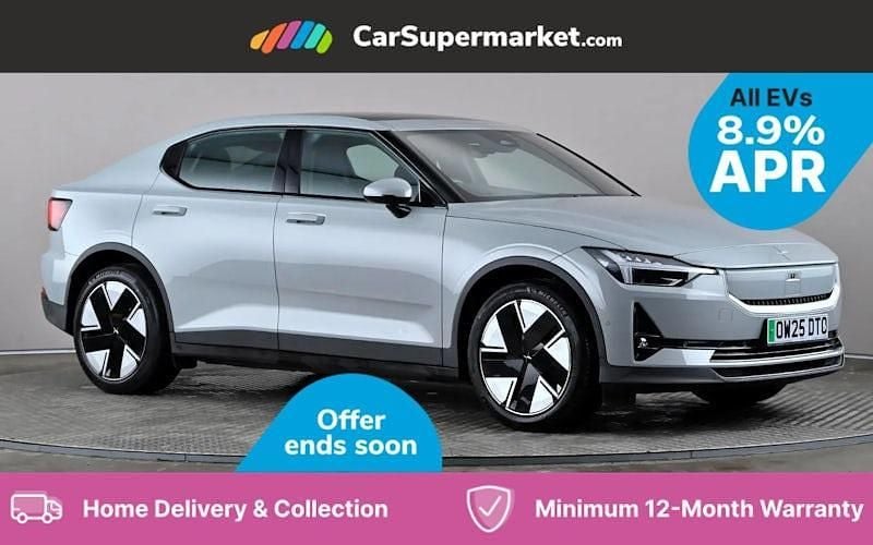 Grey New 2024 Polestar 2 Pilot Sedan | £28,697 (Super price) - Image 1/3
