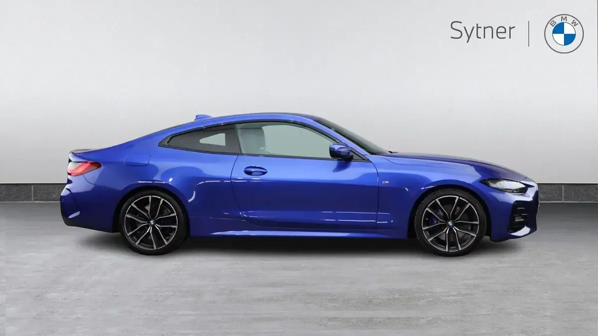 Used BMW 420 Coupé M Sport 181 HP (133 kW) 2022 Blue Coupe