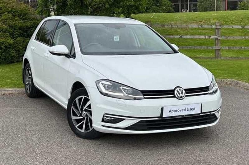 Used VW Golf VII Edition 150 HP (110 kW) 2020 White Hatchback